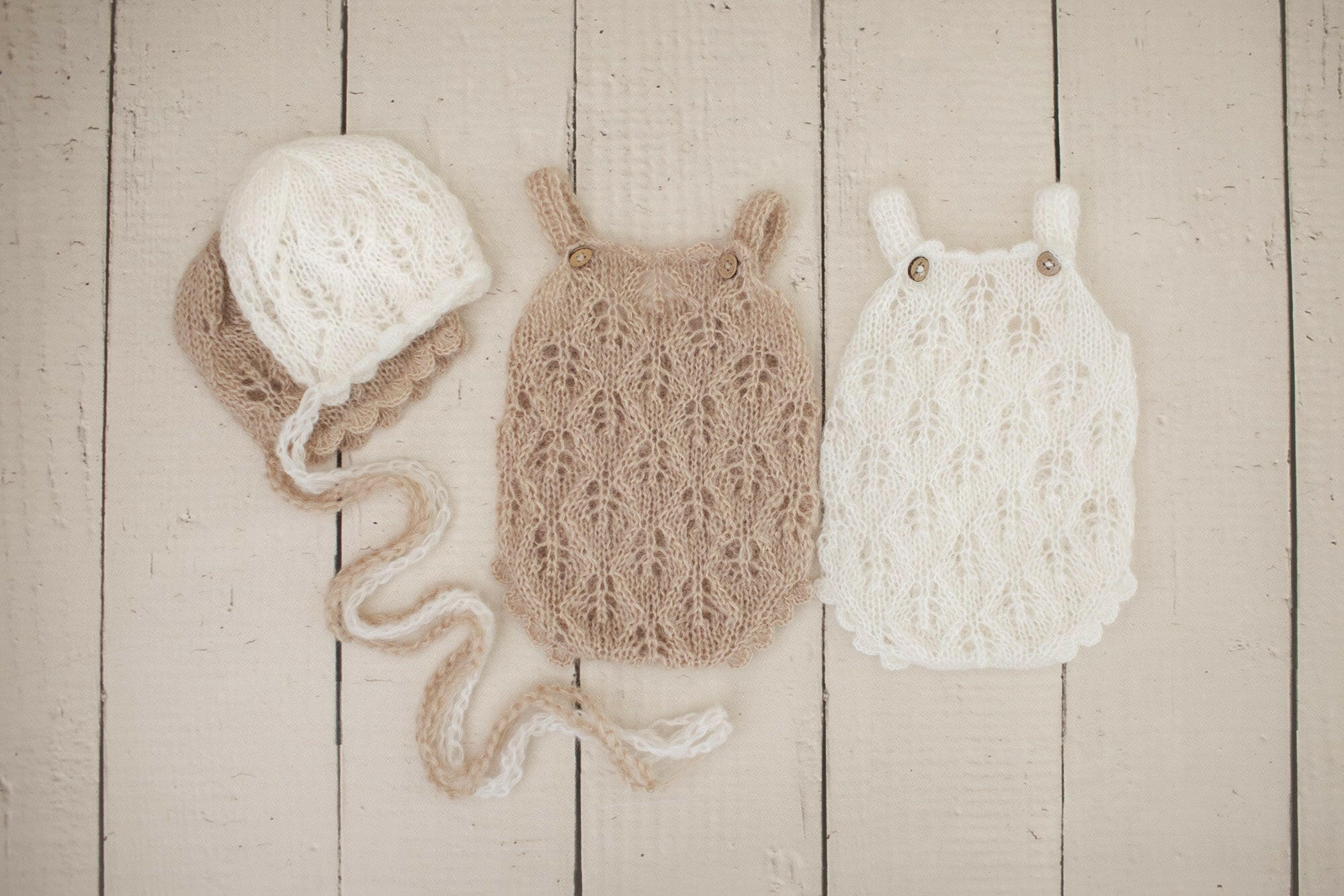Botanical Mohair Romper Sets