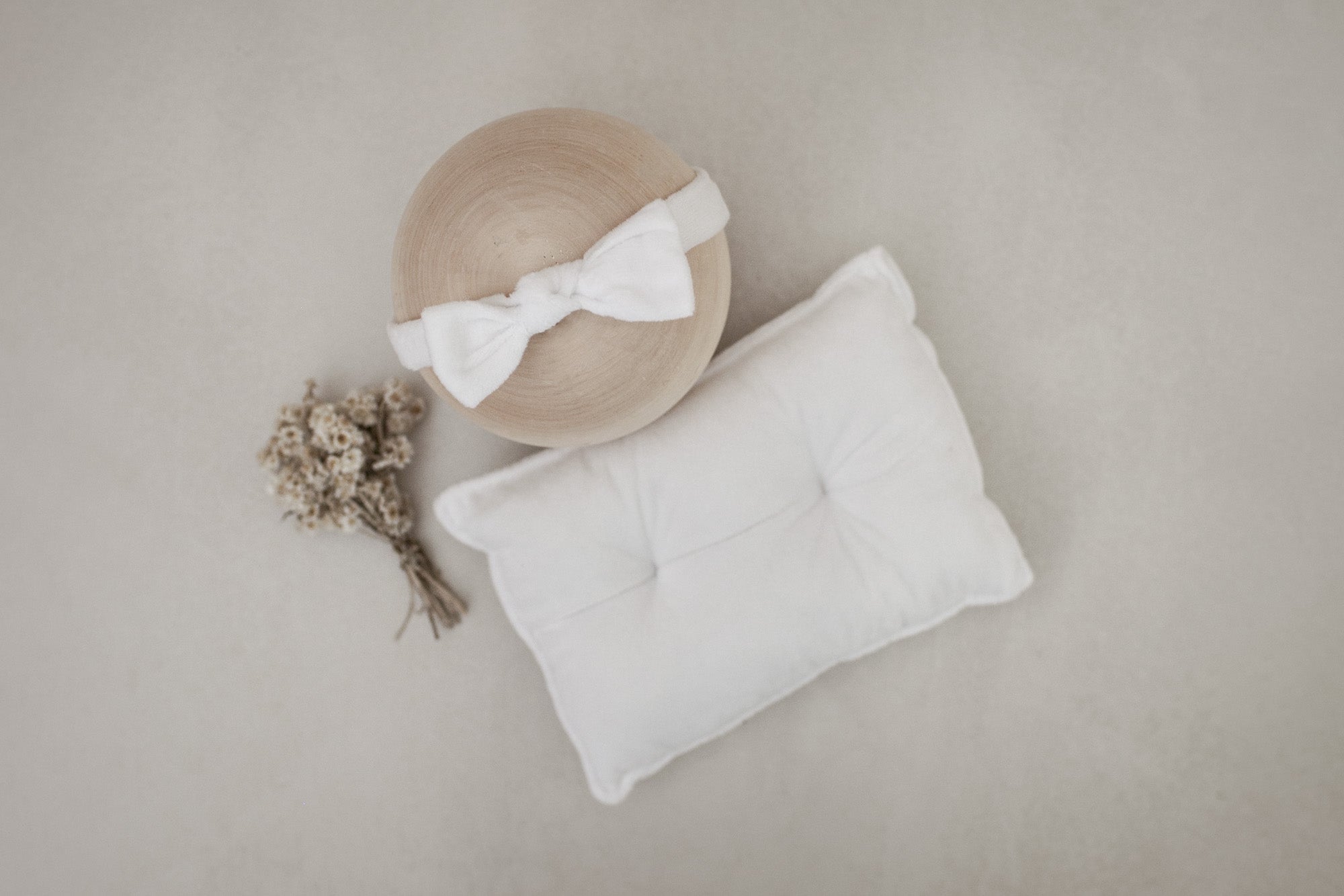 Velvet Tufted Pillow & Headband Sets