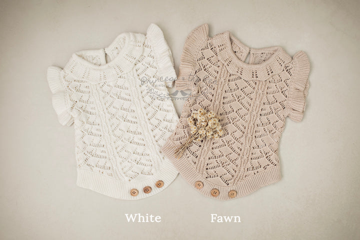 Charlotte Knit Rompers