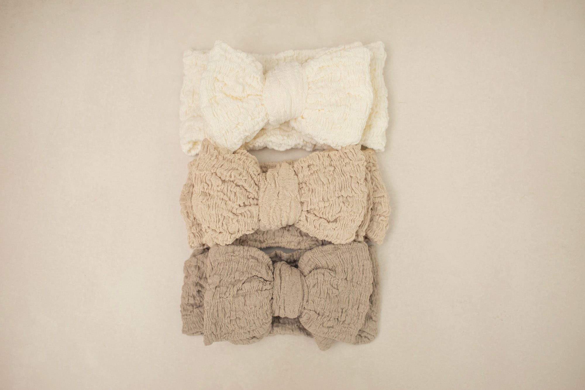 Crinkled Oversized Bow Headband