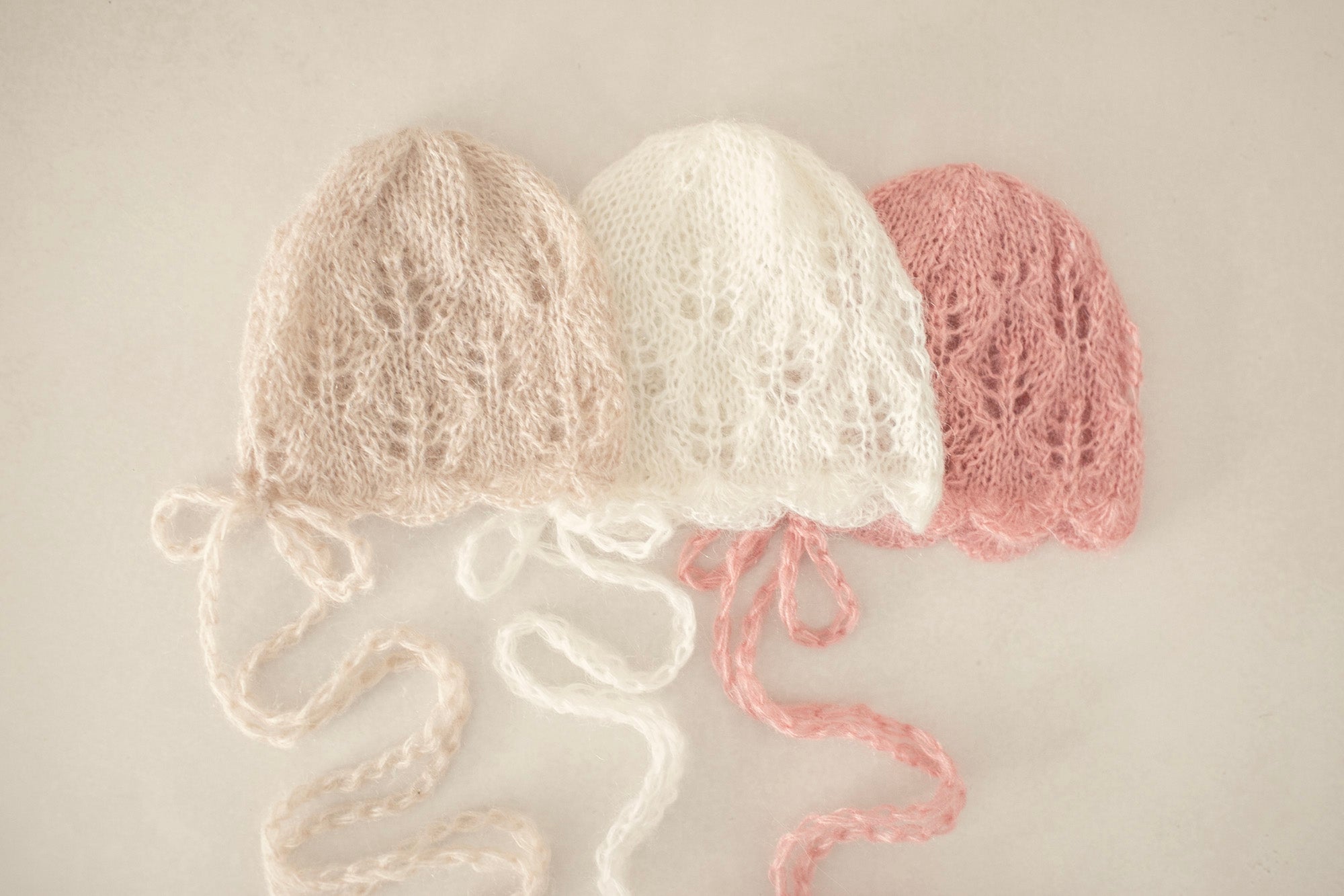 Sweetpea Mohair Bonnets