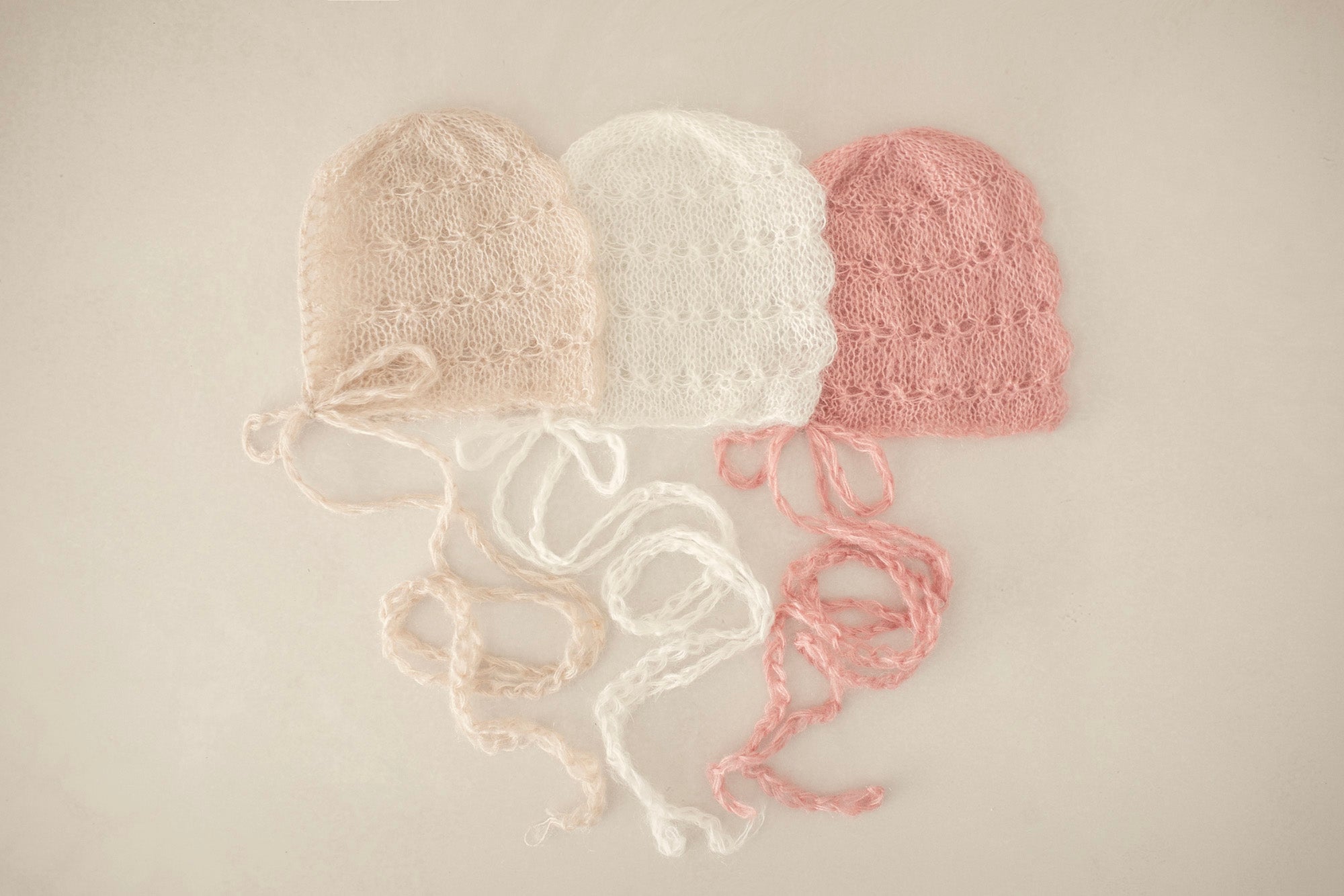Celeste Mohair Bonnets