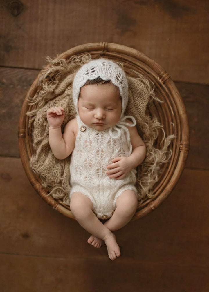 Botanical Mohair Romper Sets