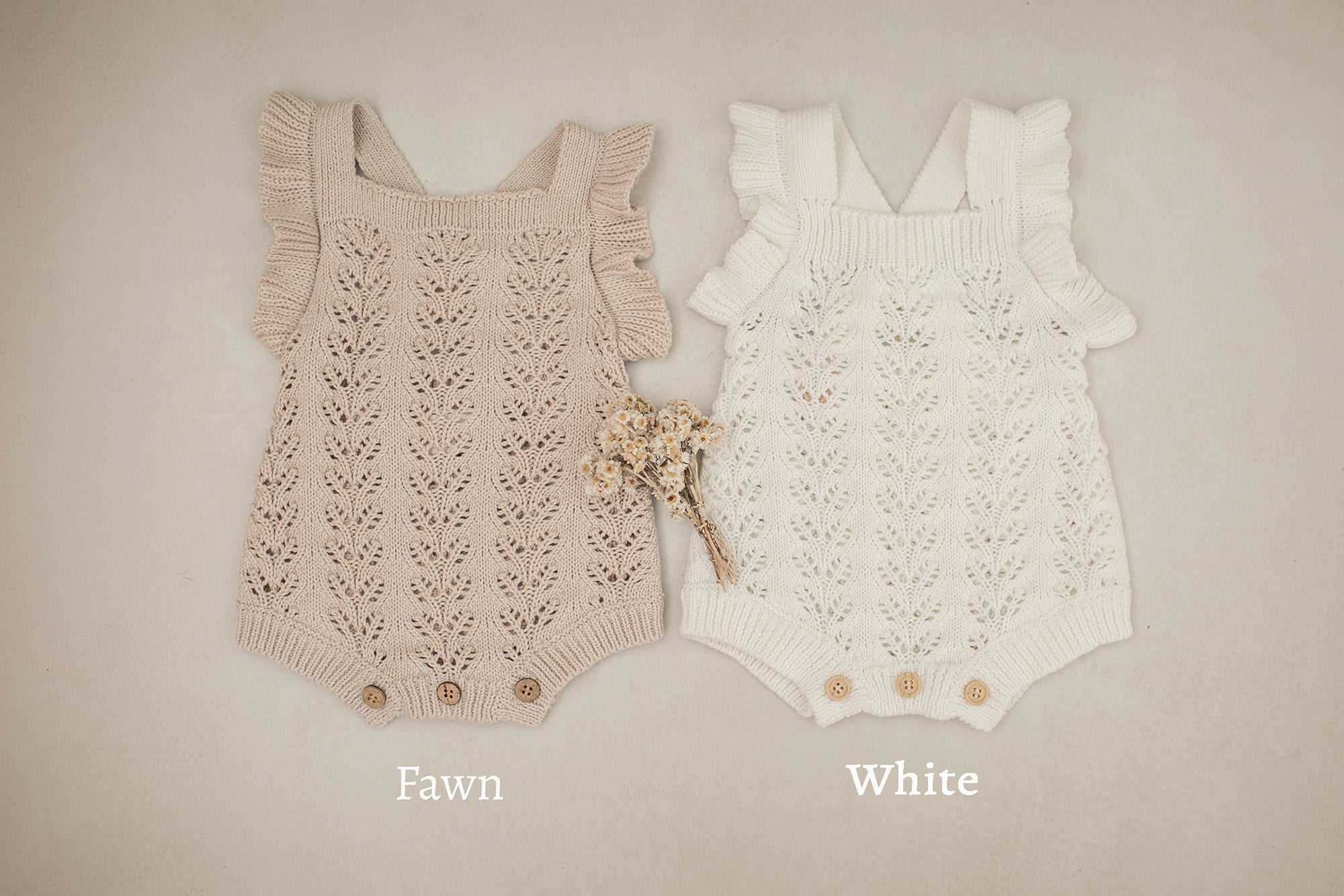 Georgie Knit Rompers