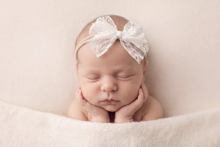 Saskia Lace Bow Headbands