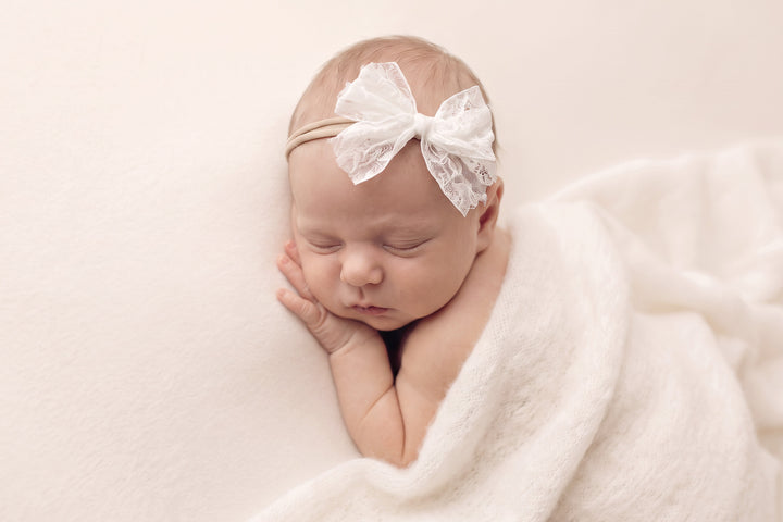 Saskia Lace Bow Headbands