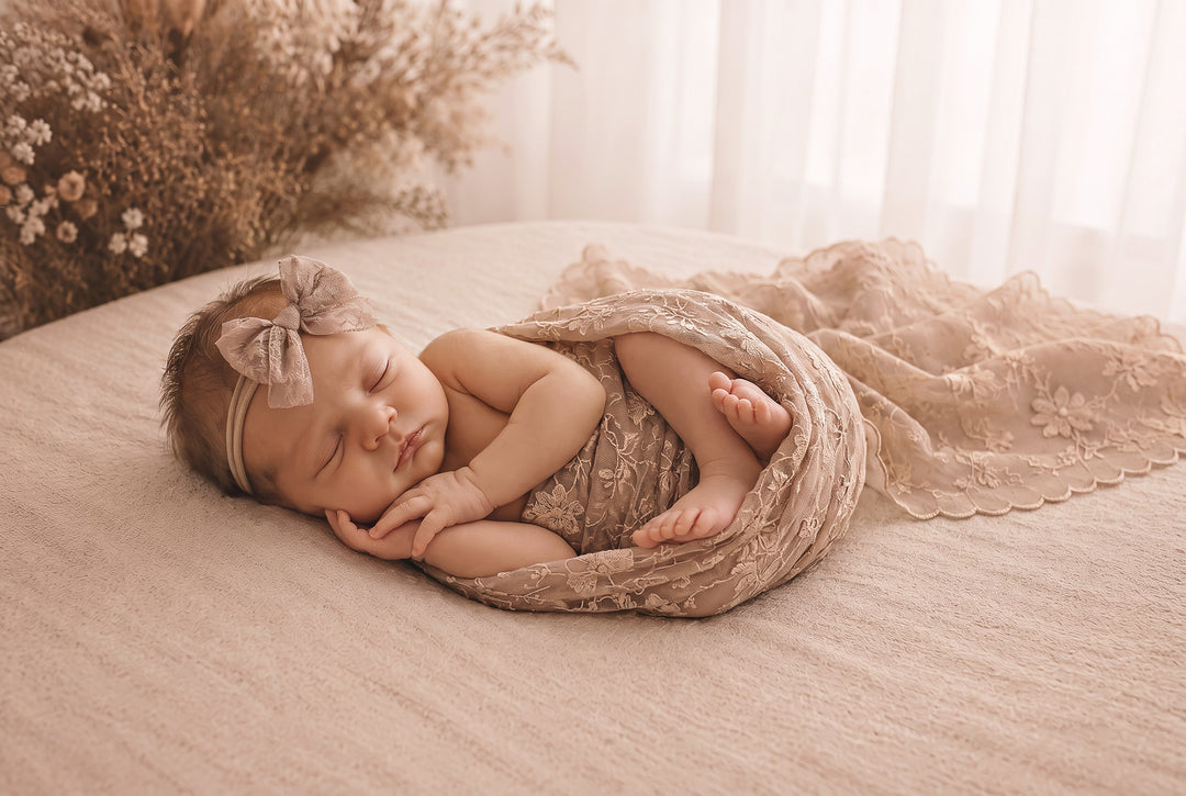 Saskia Lace Bow Headbands