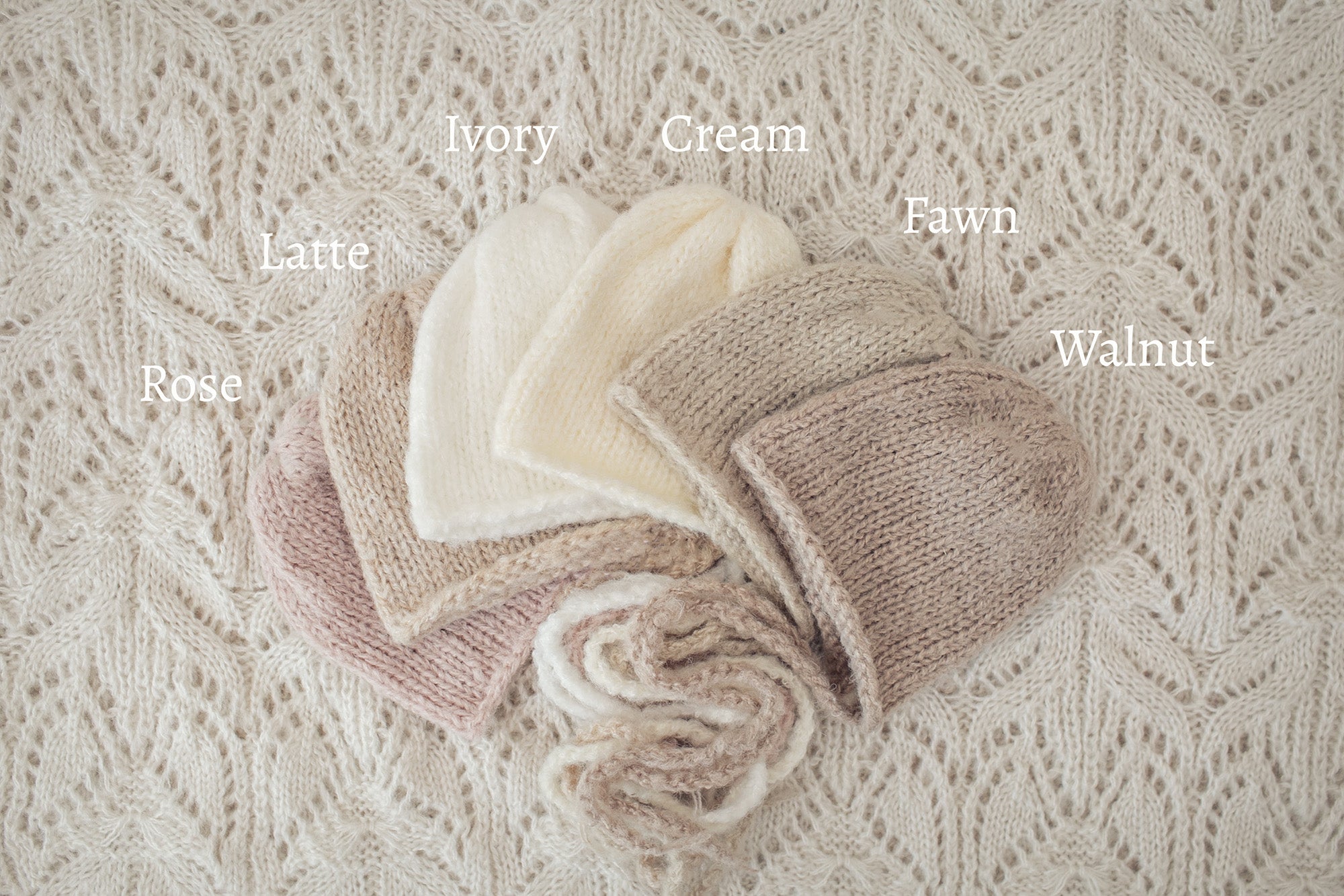 Plain Knit Bonnets
