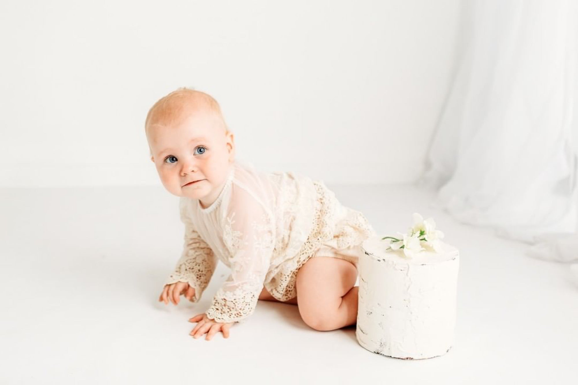 Amelie Lace Top & Bloomers