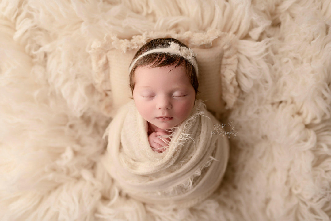 Fringed Woven Wraps - Neutrals - Princess &amp; the Pea Props